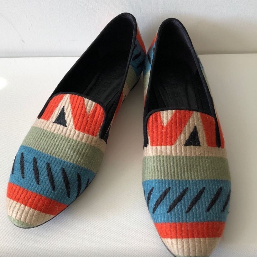 Burberry Multicolor Aztec Loafers - Picture 4 of 9